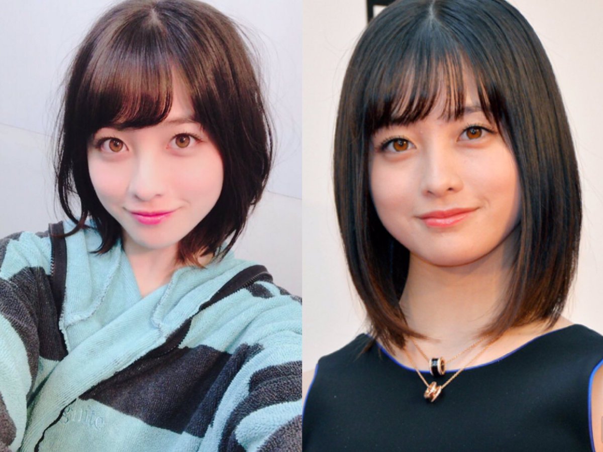 ゆ 橋本環奈ちゃんの凄いところは どの髪型しても超絶天使級に似合うこと アイドルっぽい黒髪 にロングも眩しい笑顔にとてつもなく合うし大人っぽいミディアムヘアや子どもらしさ全開の高めのツイン 三つ編みも似合っちゃう天使 橋本環奈