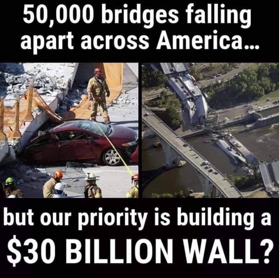 sedakennedy's tweet photo. It's our money. It's already there to pay for running the government. Trump doesn't care. It is not his money, we decide what to do with it every time we vote and the vote spoke loud and clear this midterm. Understand, Trump doesn't care..... https://t.co/IS73X769lt