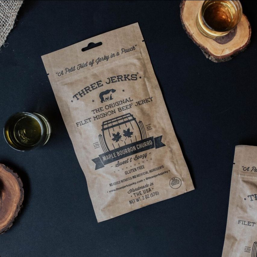 ThreeJerksJerky's tweet photo. Chasing churros? Don’t go too far… here is an amusement park in a bag! Tap the link in our bio and enter your location to find our delicious jerky nearby. #ThreeJerksJerky #FiletAllDay https://t.co/vE3mscSoNr