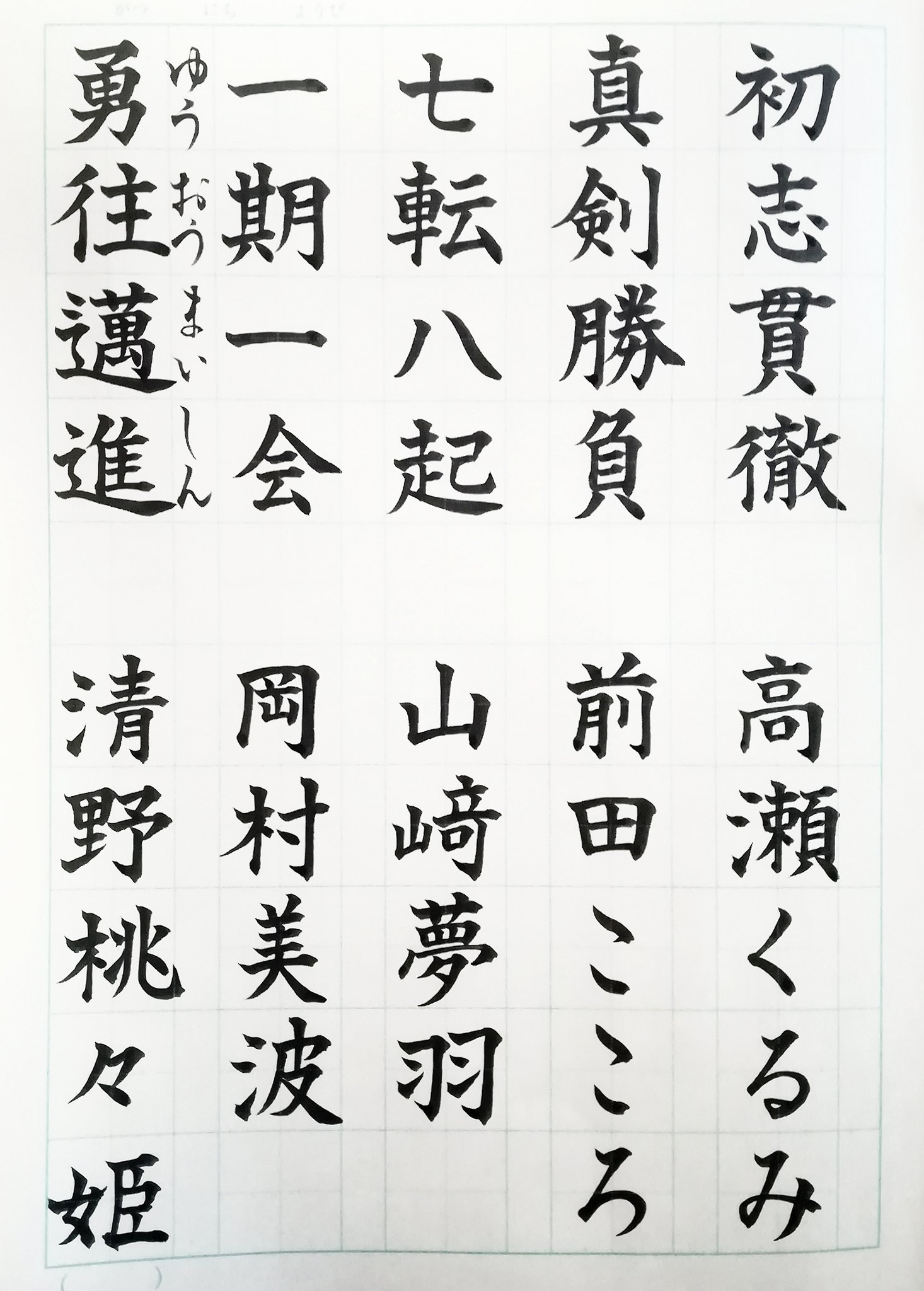 で も ん 玲 雪 Al Twitter 豆皿四字熟語 雨ノ森 川海のみなさん こちらもフルネームを添えて 清野さん手書きの 邁 は二点しんにょうでした これで一通り豆皿四字熟語の書き起こしは終了 漢字間違いはないと思う 多分 T Co Vfsy43mrsj Twitter