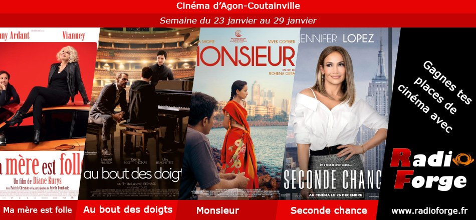 Radio_Forge's tweet photo. 🎞 Voici les films à voir à partir de mercredi à Agon-Coutainville cinéma l'Espace.

Plus d'informations : https://t.co/k0XXJ7AJD2 https://t.co/GaBBiSNqKu