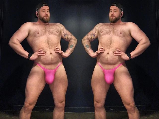 sixfootfiveguy's tweet photo. 2019 is going to be DIFFERENT! Day Two: Posts Same #OneWednesdaysWeWearPink Thong Mirrored Photo - ohhhh he’s changed! He’s a new man! 💖💪🚀 #progressnotperfection #thongbulge #pink #hotpink #bodyqueen #thottyqueen #hottoddyqueen #thighmeat #growth #in… https://t.co/psvgmYJ4YA https://t.co/XApVLerUrP