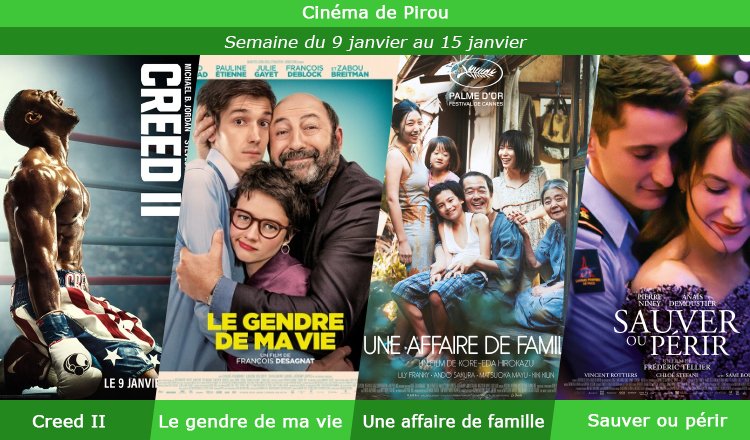 Radio_Forge's tweet photo. 🎞 Voici les films à voir à partir de mercredi au #Cinéma de Pirou.

Plus d'informations : https://t.co/k0XXJ7AJD2 https://t.co/Jv8BuPTZ7C