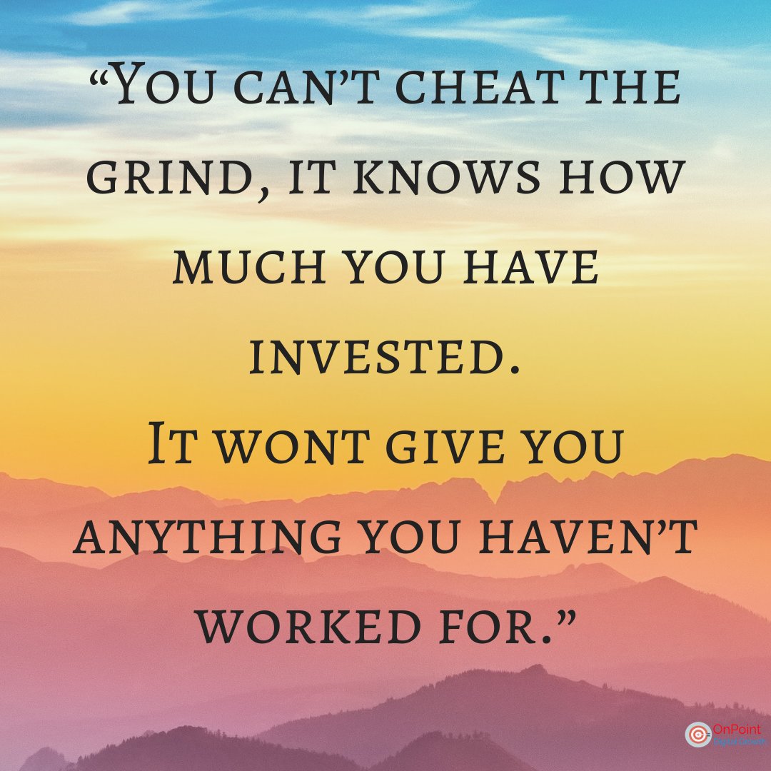 GrowthOnpoint's tweet photo. ...YOU CAN'T CHEAT THE GRIND!👊🎯🙌✔️🌸🌈 .
.
#stepup #personalgrowth #sparkle #shine #beawinner #succeed #contentcreator #overcome #persevere #hustle #grind #bebettter #headup #stronger #strength #hope #grind https://t.co/WS1GpMokHN