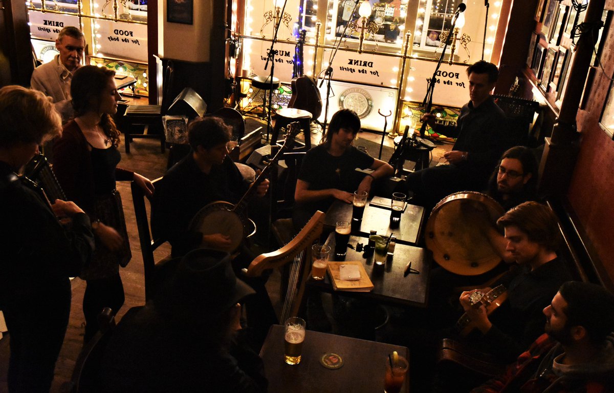 knackers_yard's tweet photo. Thanks for joining us @irishtimespubbc last night! Wrapped up the night with an after show #irishsession. See you again tonight at The Times for Whiskey Wednesday! https://t.co/xe5k41M0gN