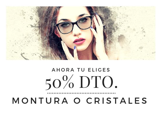 Opticaloranca's tweet photo. Tú eliges ahora ! 50% en lo q tú quieras , montura o cristales ! En @Opticaloranca cuidamos tu Salud Visual sin ser un lastre económico https://t.co/9qmm4F2WcV