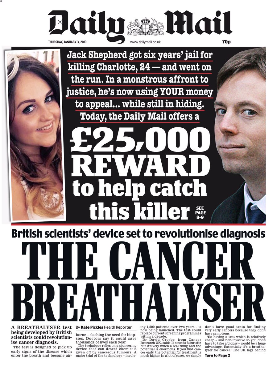 Bbc News Uk On Twitter Thursday S Daily Mail The Cancer - bbc news uk verified account