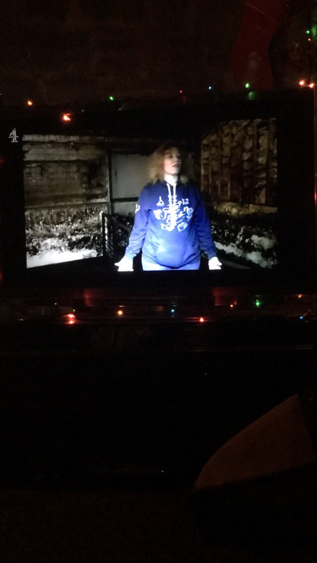 ShaneMcAuliffe1's tweet photo. “This is Auschwitz” the vegan activist says as she has broken into someone’s pig farm and cause a major biosecurity breach. #Pschyo #Dispatches https://t.co/wK4JLygrGJ