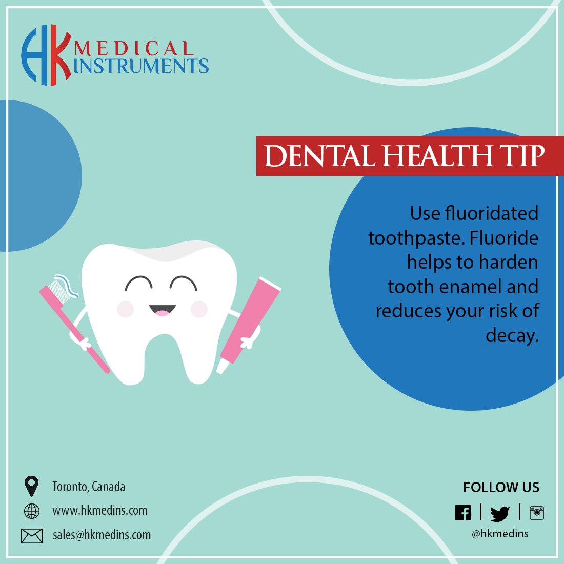 InstrumentsHk's tweet photo. Does your toothpaste contains Fluoride?

#hk #healthy #dental #dentalcare #dentalhealth #oral #health #oralcare #Floride #enamel https://t.co/ilEUTdXN06