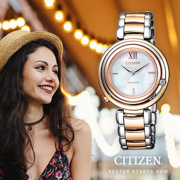 CitizenAUS's tweet photo. Celebrate in style! Add a Citizen L timepiece to your accessories collection just in time for the festive season.

Watch model: EM0654-88D https://t.co/RsLTRGQFnd