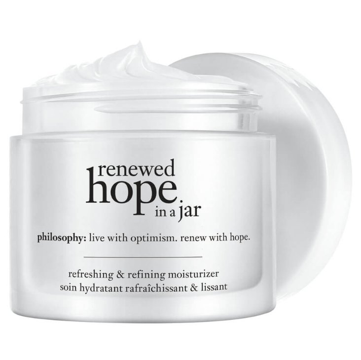 philosophy's renewed hope in a jar is a great daily moisturizer with a triple blend of alpha hydroxy acids, three forms of hyaluronate plus Asian fruit extract. Win it! To enter, follow <a href="/davelackie/">dave lackie</a> &amp; RT