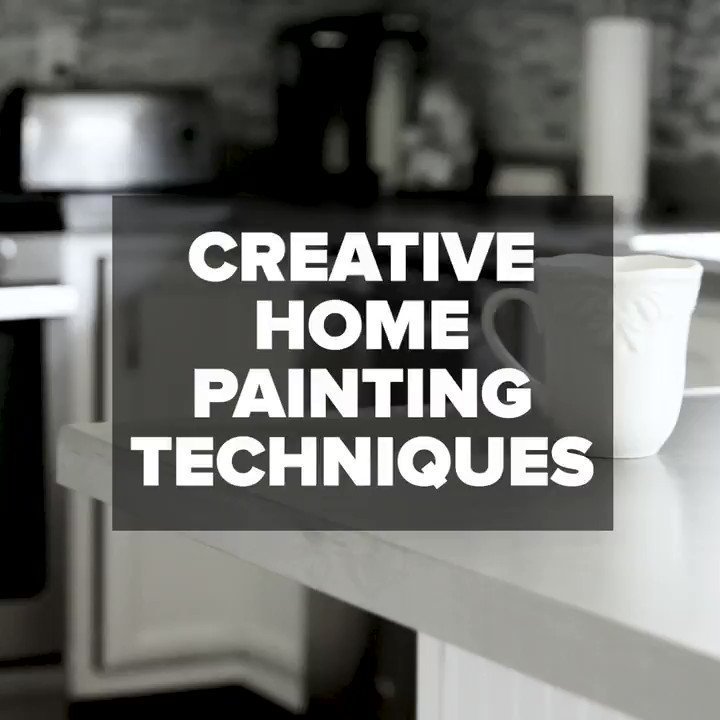 Ohubbcom's tweet image. Upgrade your home without spending serious cash with these creative painting techniques! 🎨