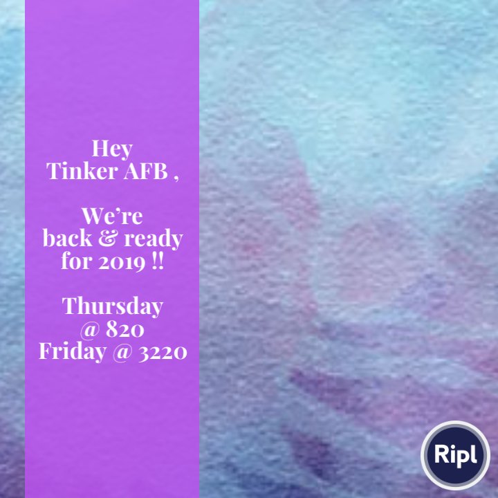 We’re back !!!  via ripl.com