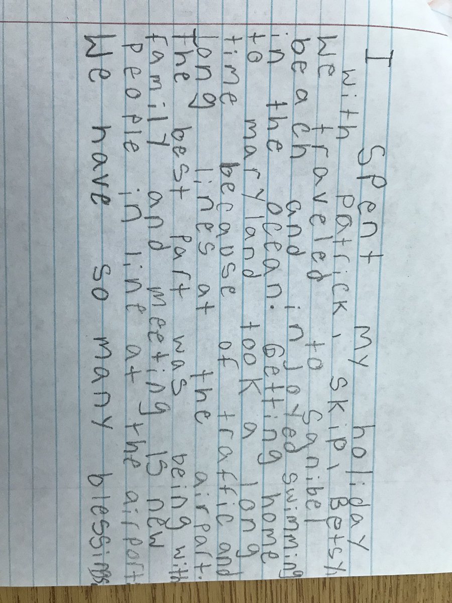 MissTipsord's tweet image. Coming off break I was thinking, how can I use what my kids want to share to my benefit? I gave Ss 1 min each to share with the class, then all Ss ✏️ into a chart, and ✂️ the chart apart. Ss were given scrambled pieces and asked to write a holiday story. #createandcommunicate 💥