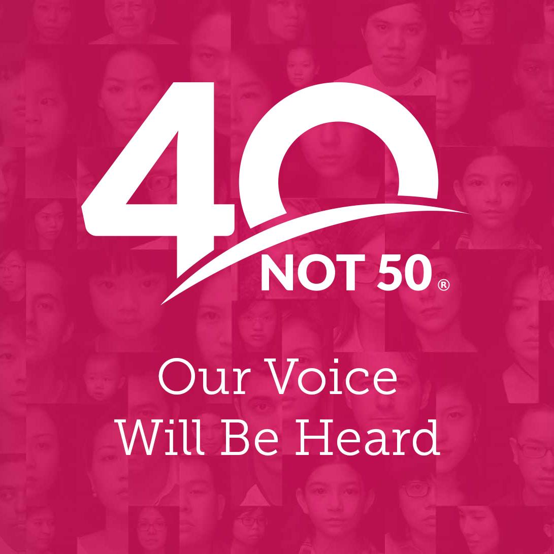 40not50's tweet photo. So many women are diagnosed with breast cancer each year under the age of 50 years old. 1 in 6 breast cancers are detected in women ages 40-49.We believe yearly screening mammography should begin at age 40.
Please sign &amp; share petition: https://t.co/gL9KUK7CCk
#40not50 https://t.co/i4vokLEbz0