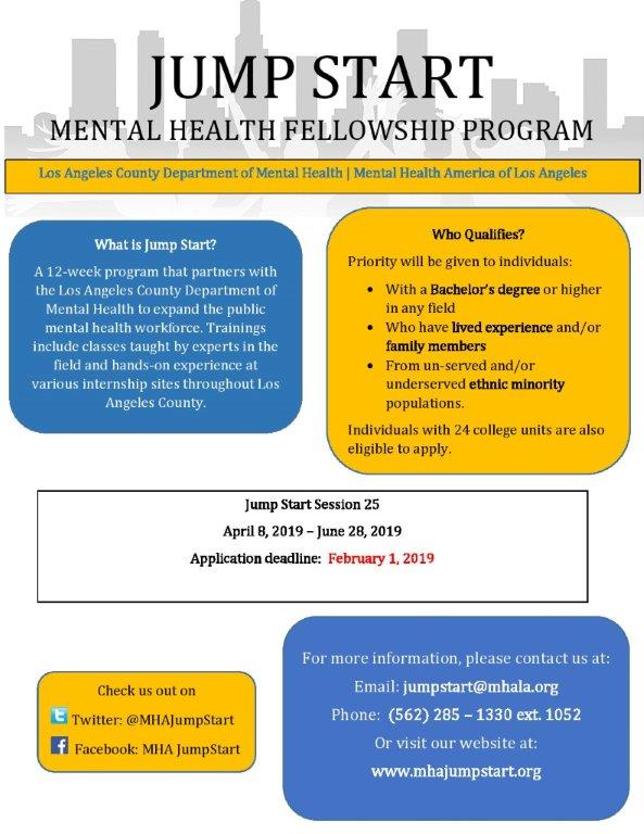 Now accepting applications for Session 25! #Mentalhealth #recovery #mentalhealthworkforce