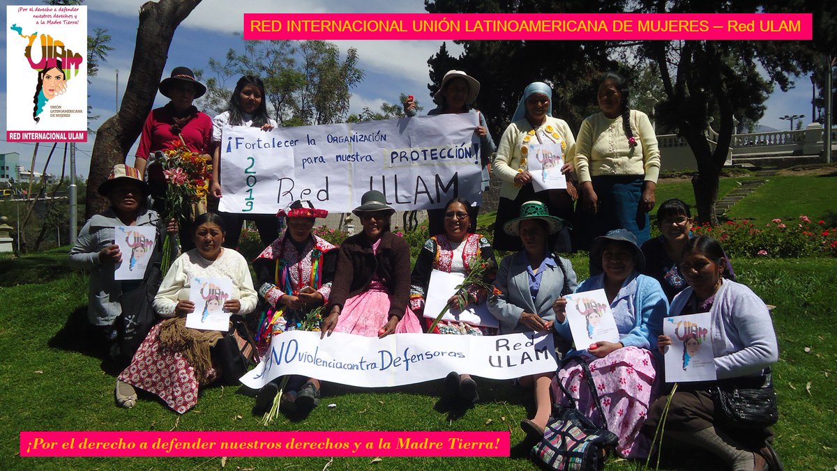 RedULAM's tweet photo. La Red Internacional Unión Latinoamericana de Mujeres - Red ULAM, agradece a todas las personas, organizaciones e instituciones que durante del 2018 colaboraron de distintas maneras para el fortalecimiento de nuestro proceso organizativo.
#ULAM https://t.co/yclYwa8tK6