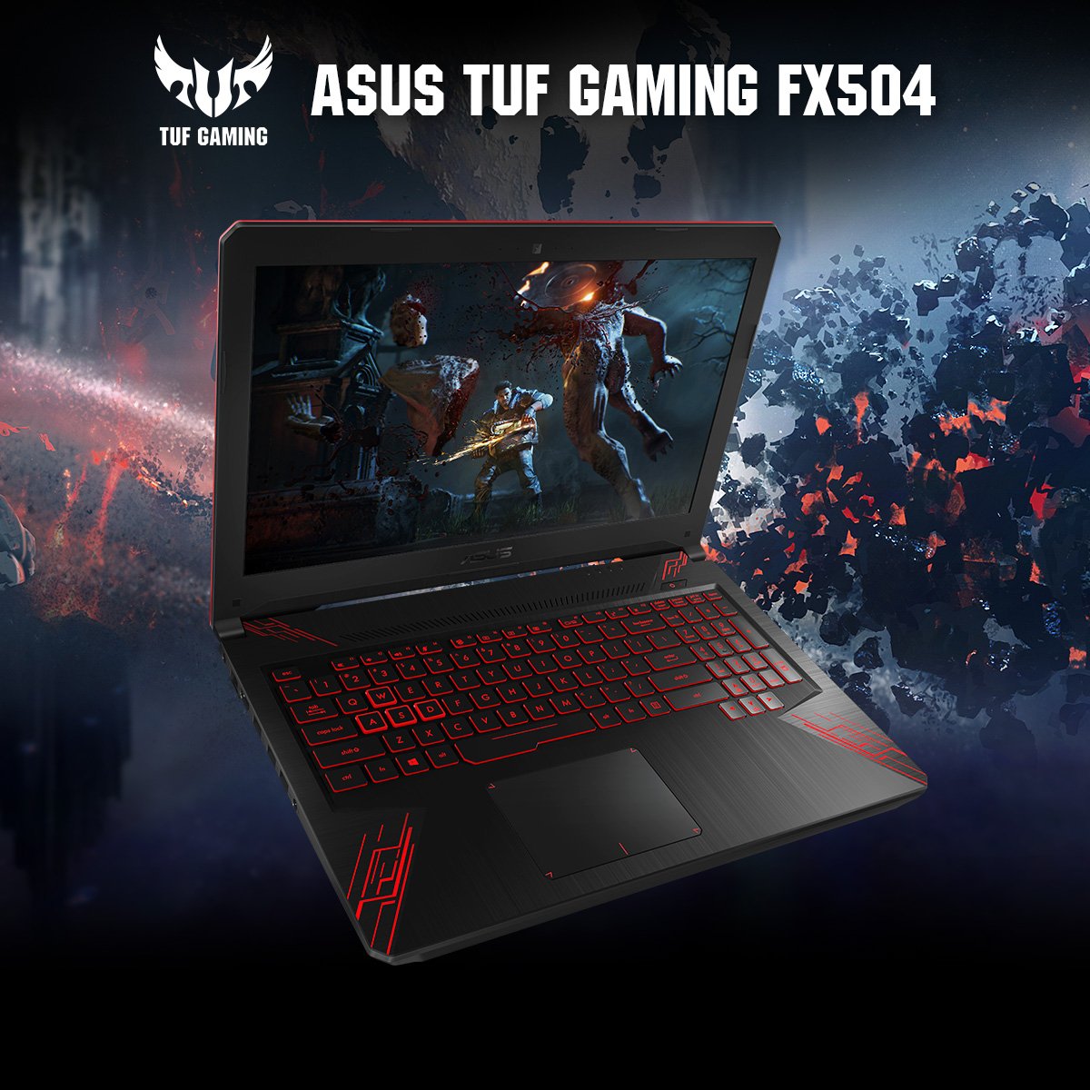 Con teclado retroiluminado para facilitar tu experiencia en juegos, la línea Asus TUF Gaming es todo lo que necesitás. ¡Buscala en los retails!