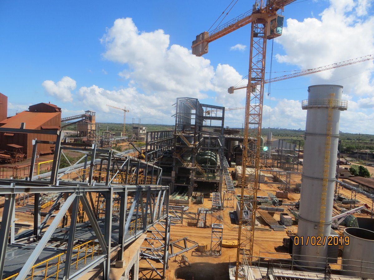 MccPlantaPellas's tweet photo. |#02Enero2019| Así avanza estratégicamente la Obra en Construcción de la #2LPP en @Ferrominera_CVG #MCC es el contratista general del proyecto junto con #FMO #VEPICA. Hacia un Proyecto Ferrosiderúrgico que potenciará el Mineral de Hierro en Venezuela #SeguimosAvanzando https://t.co/93bKR8UcwH