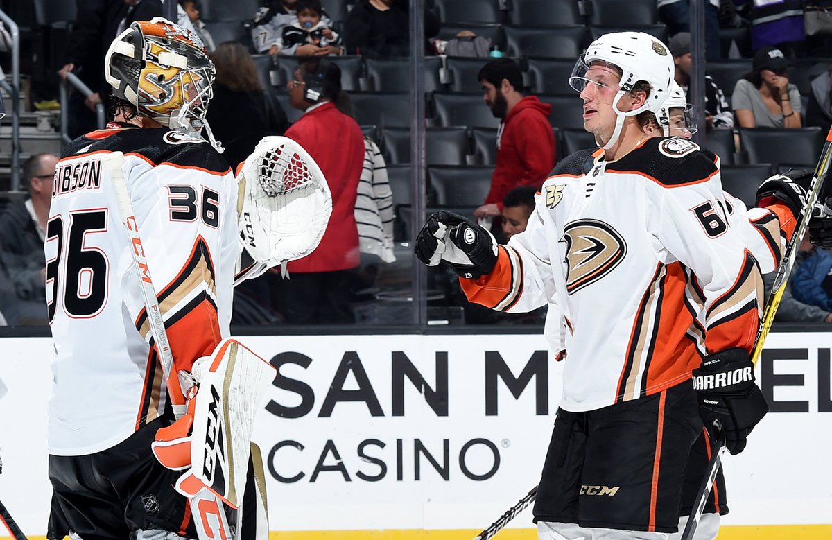 It's your turn to shine! Congrats on the #NHLAllStar nod, <a href="/JohnGibson35/">John Gibson</a>.