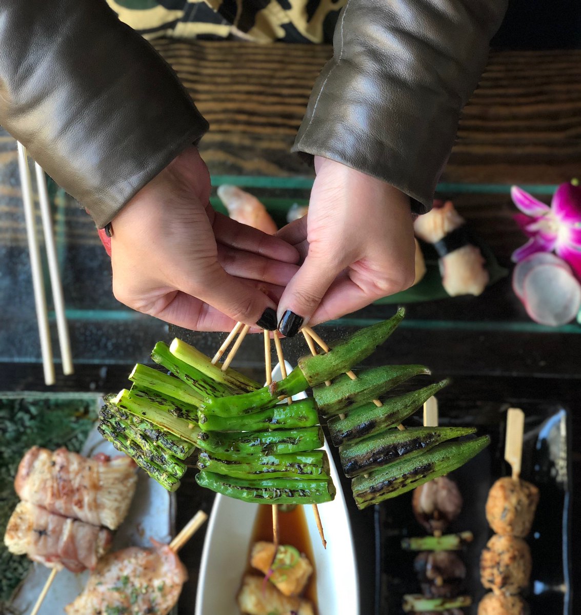 Get all your greens in at Robata! 🌱 🌿  What are your goals for 2019?