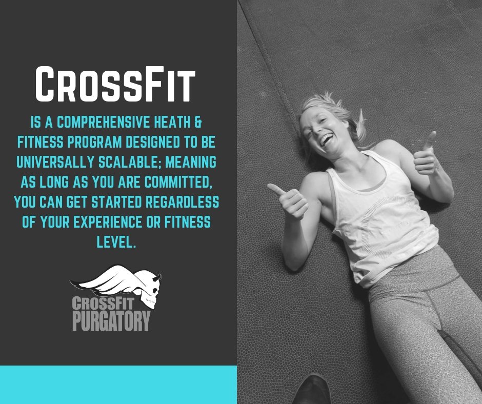 Who is CrossFit for? EVERYONE.
Can I do CrossFit? ABSOLUTELY.
Should I get in shape first? NO. YOU'LL GET IN SHAPE BY DOING IT.
#Crossfit #highintensity #constantlyvaried #functionalmovements #foranyone #scalable #fitfam #fitfriends #CrossfitPurgatory #forgedinpurgatory #weareyou