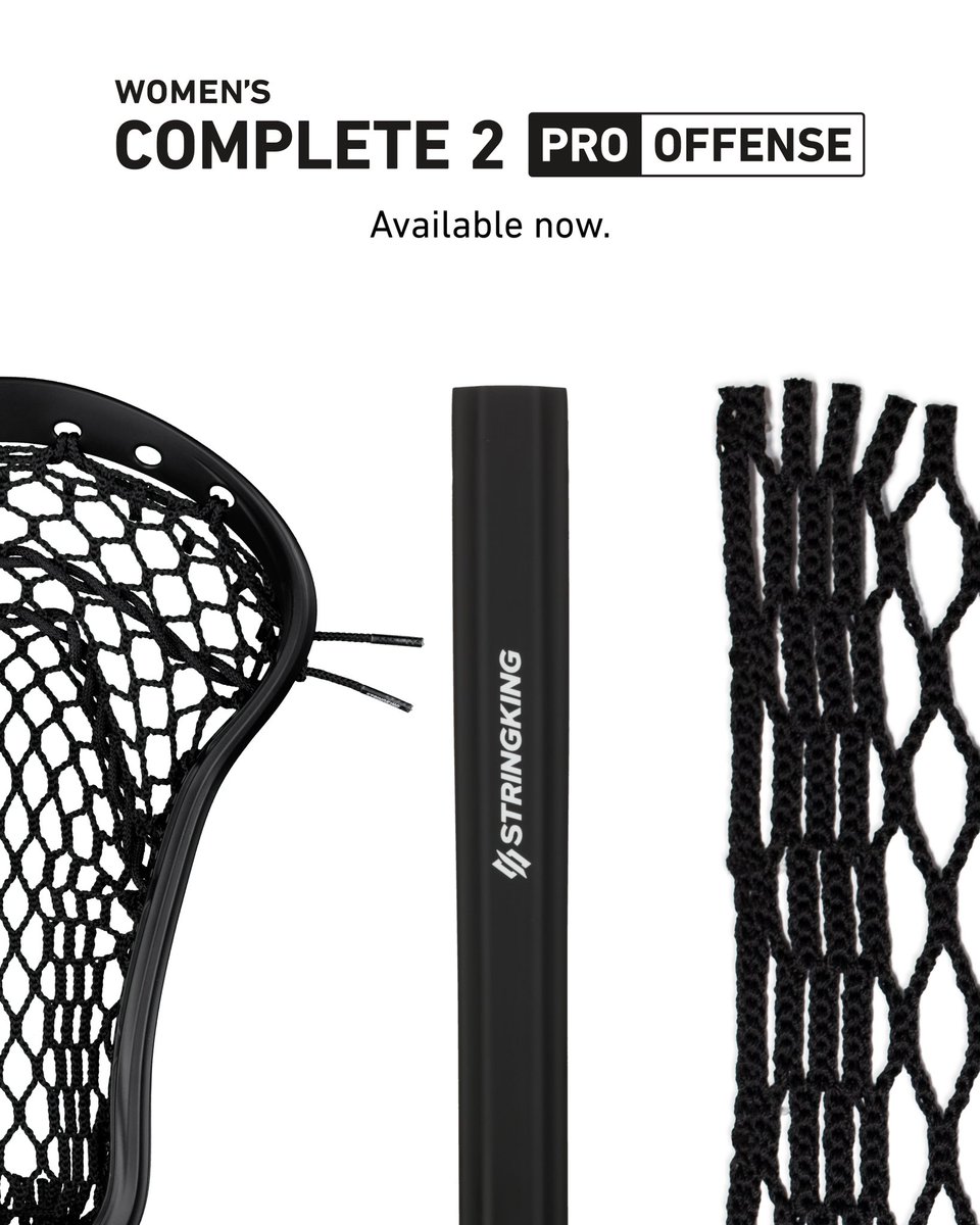 StringKing's tweet image. New year, new gear? Start 2019 off right with the highest performing women’s stick in the game!
#SKComplete2 #BuiltToScore
#SKWomensMark2 #BuiltForOffense
#SKWomensType4 #PurePerformance
#ConsistencyIsKing