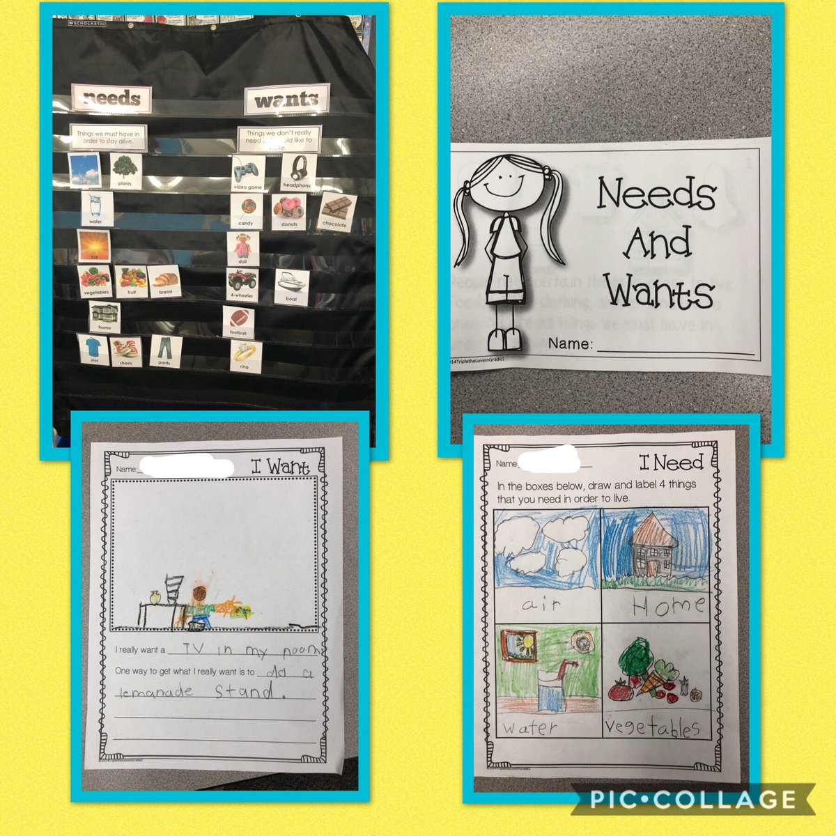 welcometo1C's tweet photo. Began our economics unit! We defined economics and then students learned the difference between needs and wants. #gpschat #ngespride https://t.co/SGfswBUv9z