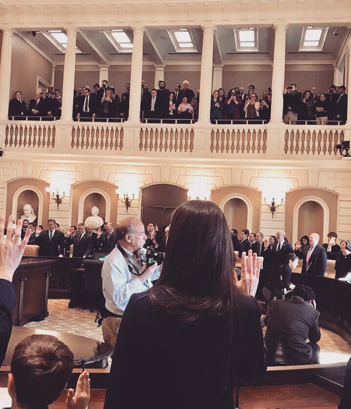 DianaDiZoglio's tweet photo. Today I was sworn in to the Massachusetts State Senate. I cannot wait to get to work and am humbled at the opportunity! https://t.co/JZykE45Cd4
