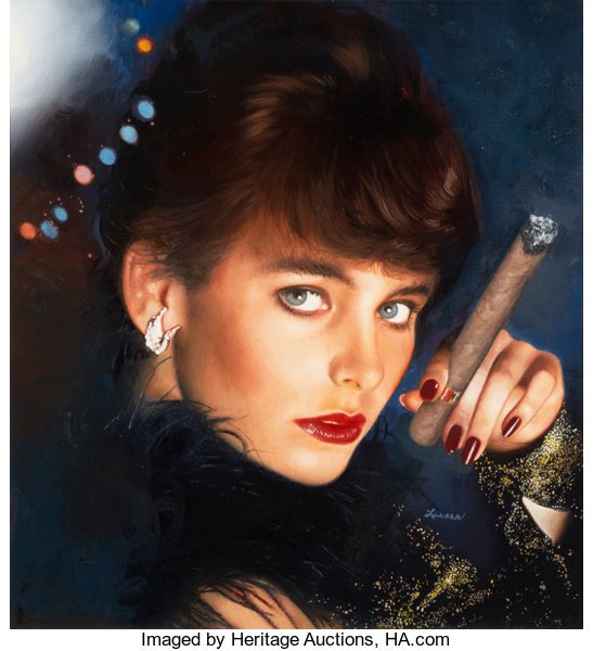 Bron Smith (@bron_smith_art) on Twitter photo My illustration instructor in art school taught us to paint what he called "idolistic" characters. We learned a lot from him. One of my favorite illustrators back then was Ron Lesser. He's still active painting magazine covers to this day. Here's a Ron Lesser cover. My illustration instructor in art school taught us to paint what he called "idolistic" characters. We learned a lot from him. One of my favorite illustrators back then was Ron Lesser. He's still active painting magazine covers to this day. Here's a Ron Lesser cover.