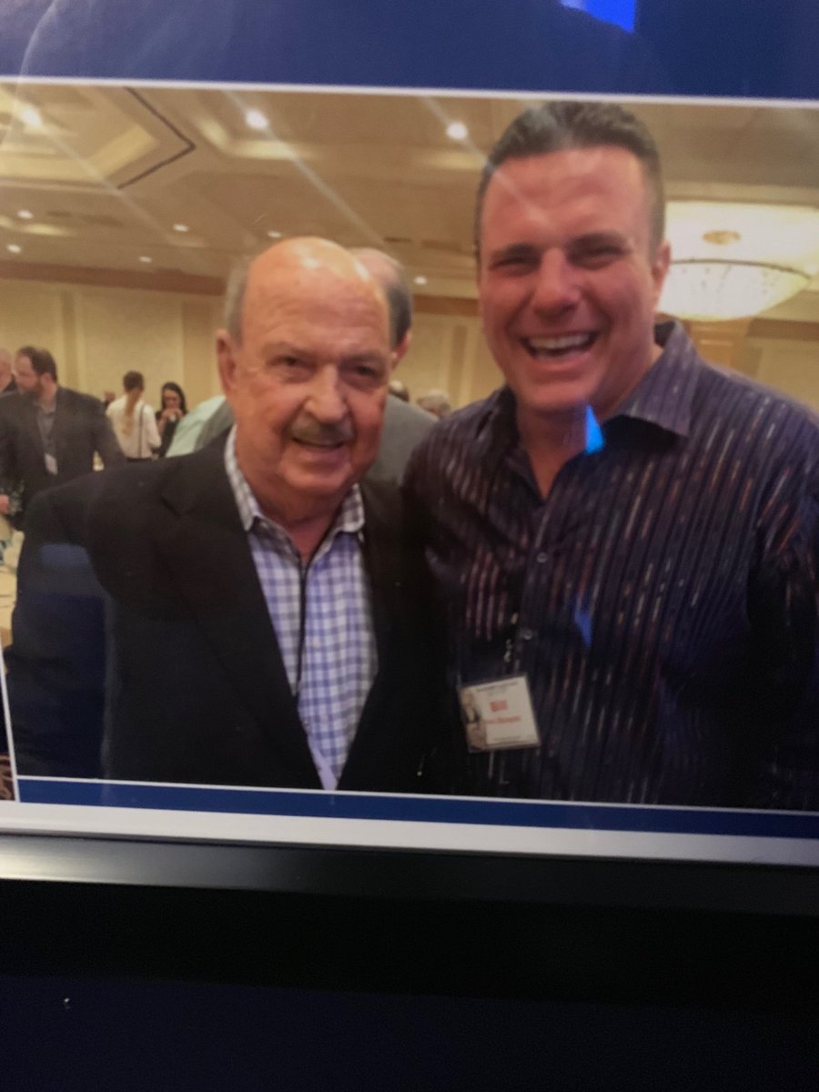 Rest In Peace “Mean Gene” Okerlund. Pleasure meeting and spending time with you a few years back. Furthest thing from mean, wonderful and funny gentleman who I could speak to for days. My best to your family.