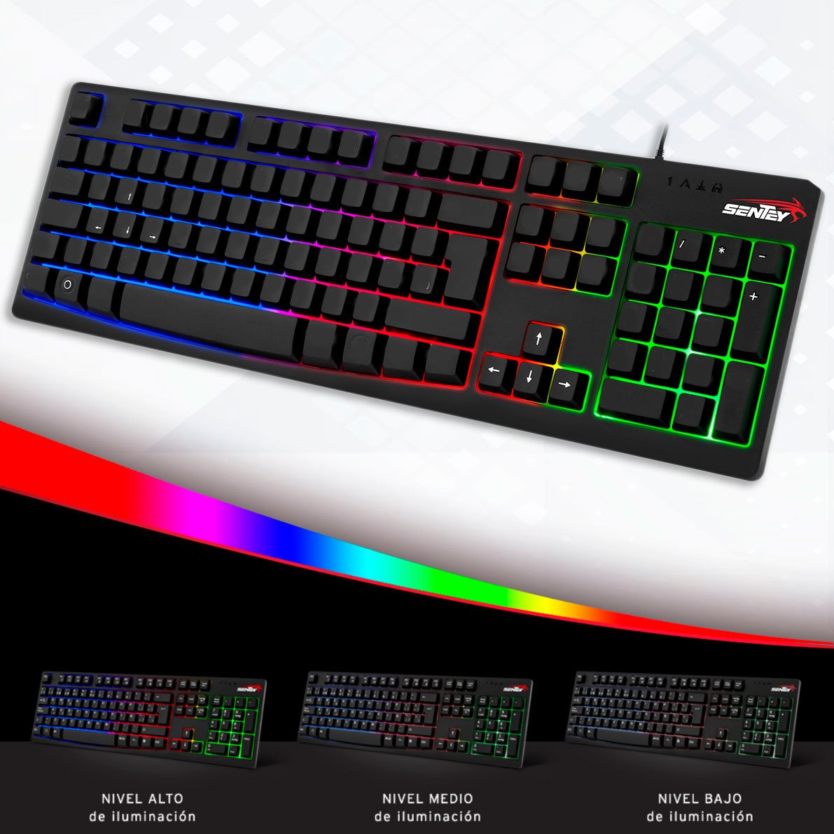 FullStockPc's tweet photo. Teclado Gamer Retroiluminado Iluxion #Sentey a tan solo $399, Iluminacion Led con la medida justa 😎😎😎
#Gamer #PcGamer #Gaming https://t.co/j6Agfj1rqI