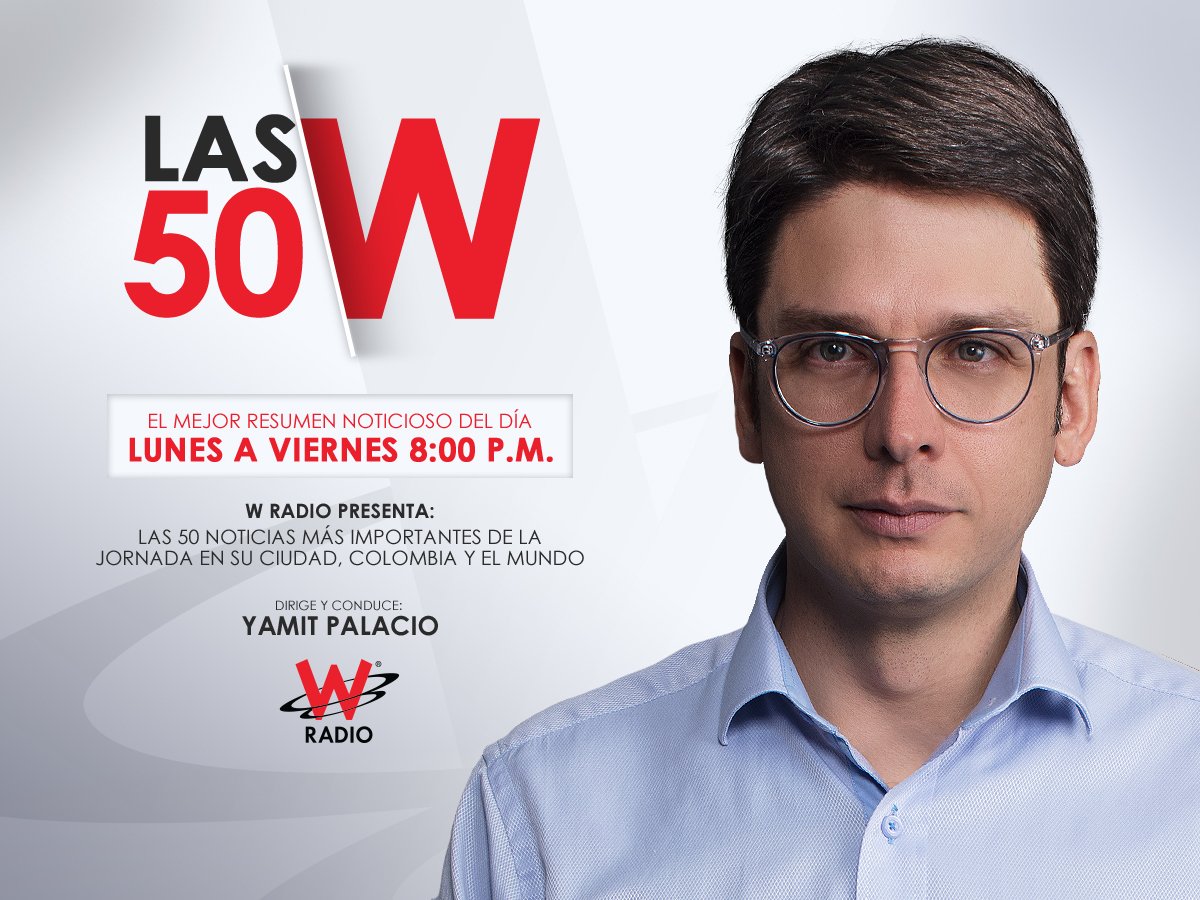 WRadioColombia's tweet photo. Escuche #Las50 W con Yamit Palacio del 02 de enero >> https://t.co/ArmKMadsw6 https://t.co/w5V7ZkWJBv