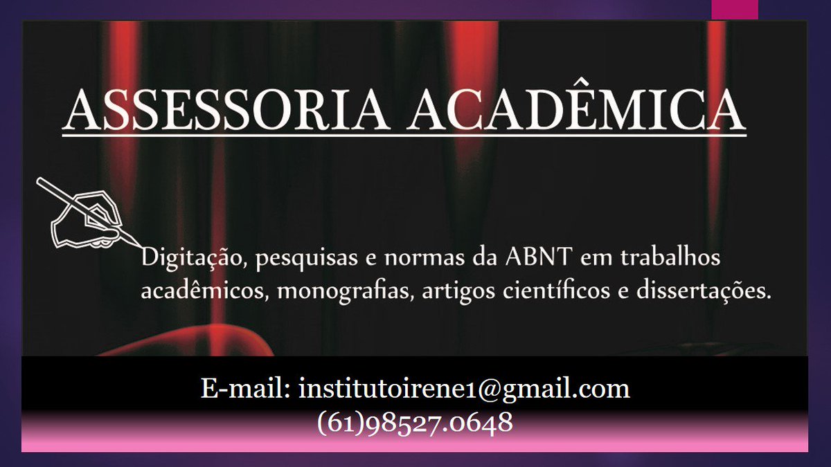 InstitutoIrene's tweet photo. Precisando de uma ajuda para fazer seus trabalhos da faculdade? Fale conosco: (61)98527.0648 https://t.co/dP5UelD5Cq