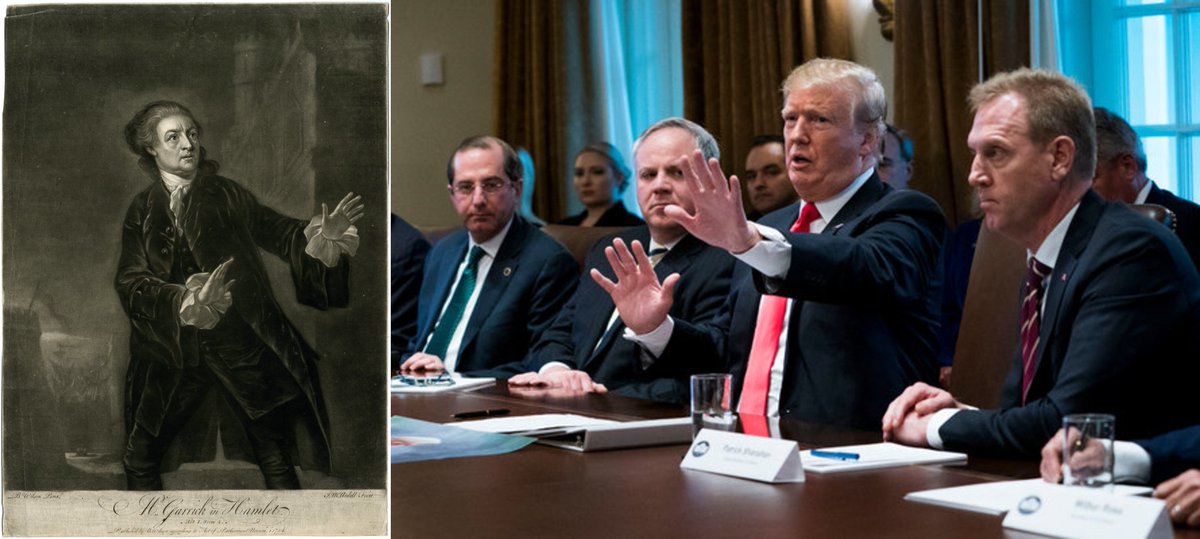 SimonP_W's tweet photo. It's thanks to @bostonturgy and @BU_SOT that, when I saw this picture in the @nytimes today, all I could see was David Garrick... #drama https://t.co/LJjryaFhnu