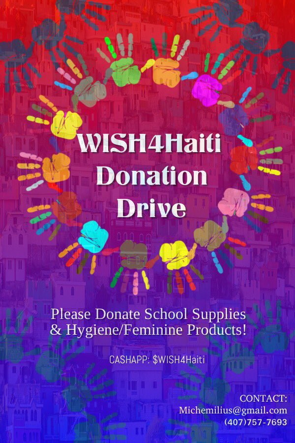 moneymanmiche's tweet image. To move forward you have to give back. Start 2019 off right by donating to a great cause like #WISH4HATI . Lets make a change this year 🎊

#WISH4HATI #2019 #UCF18 #UCF19 #UCF20 #UCF21