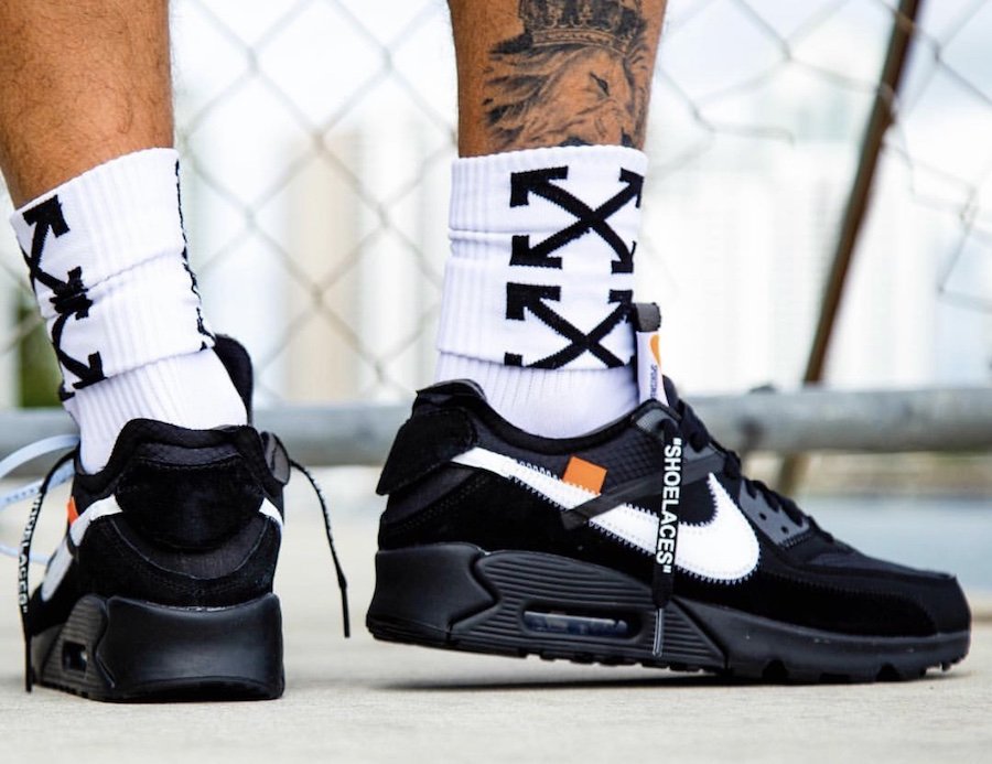 air max 90 off white laces