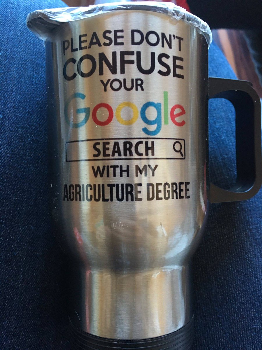 A good sequel to this mug:  "Contrary to what your yoga instructor, the Food Babe, and Dr. Oz told you, I might actually know what the hell I'm talking about based on my 40 years of working in Agriculture, my degree from a top 10 Ag university, and my farm ownership."
