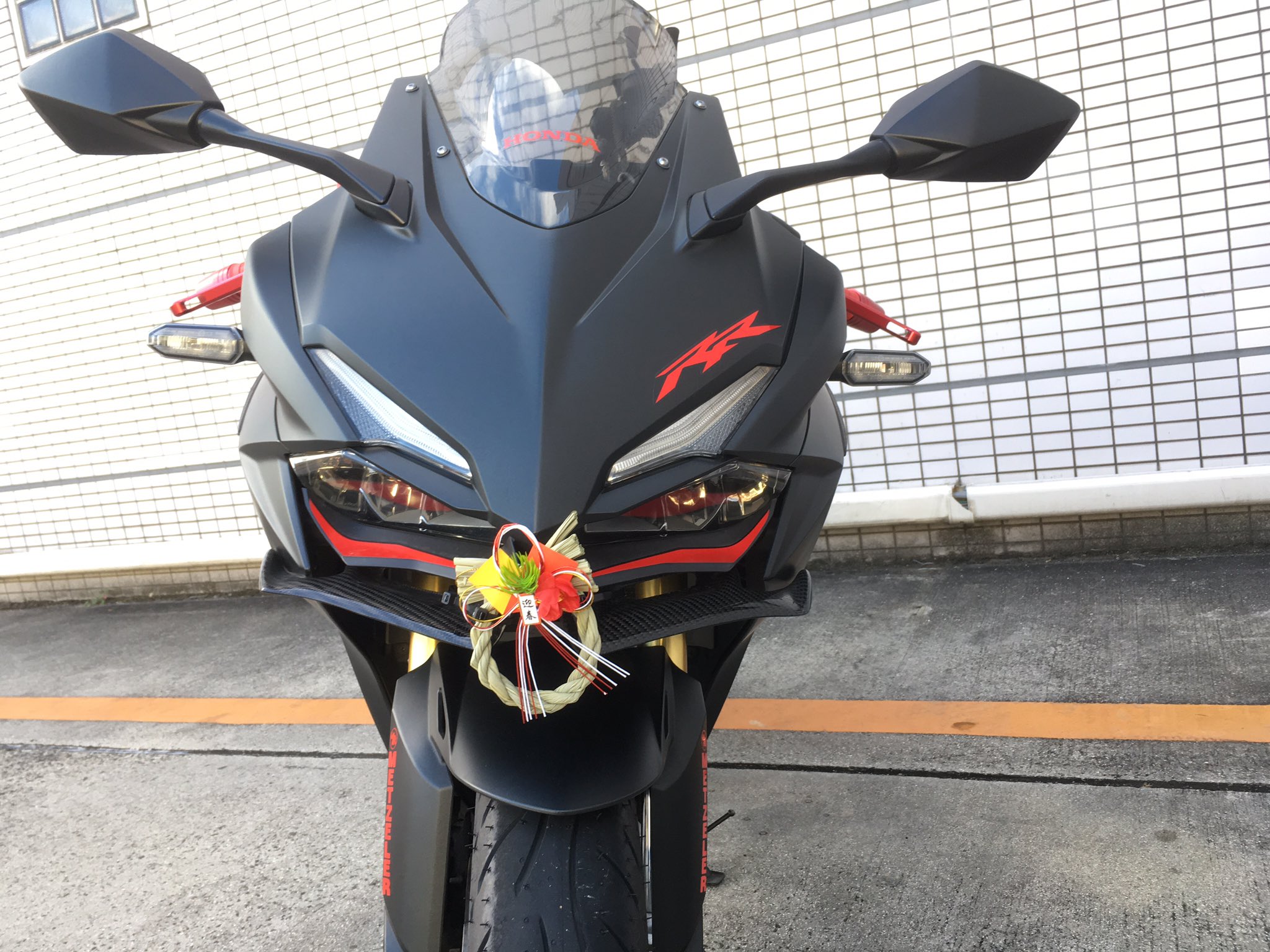 たると@CBR250RR(MC51) в X: „テストで新しい #ウィングレット