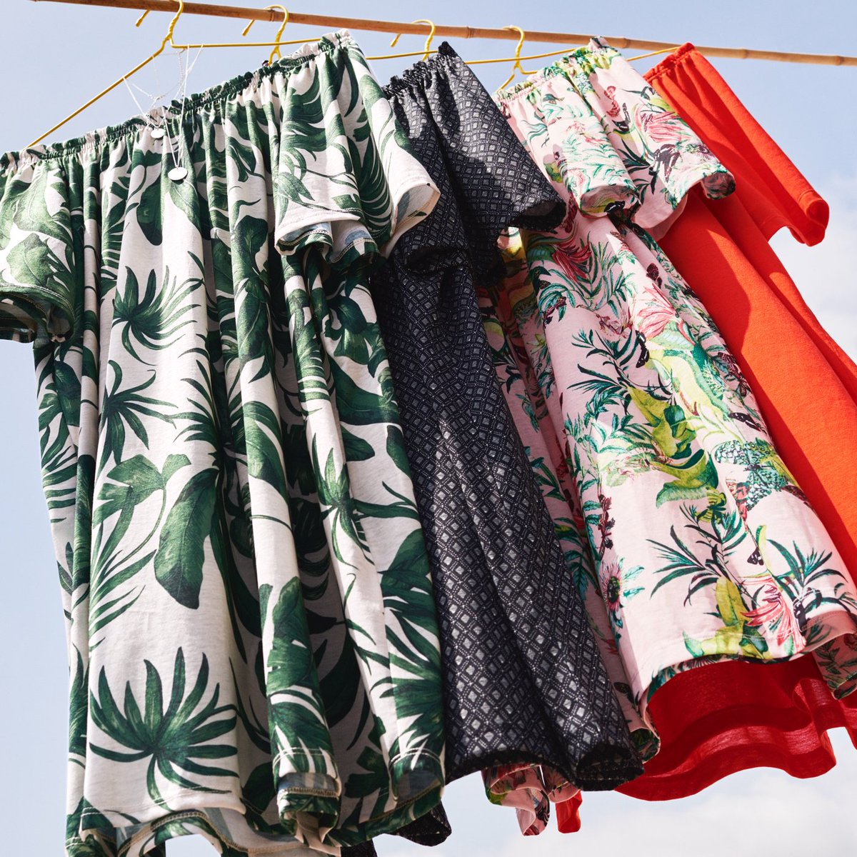 hmsouthafrica's tweet image. Mix or match green leaves, vibrant blooms and fluttering butterflies to enjoy the hot season properly. Now in store!