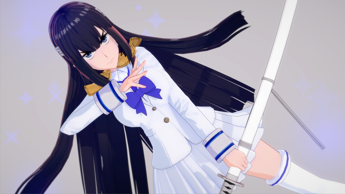 Ti Maki コイカツ 鬼龍院皐月 キルラキル 鬼龍院皐月風 パーツ付け毛には動きが付けれないのか