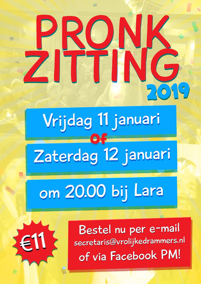 Gister de kaartverkoop gemist? We hebben nog maar enkele kaarten, op = op!