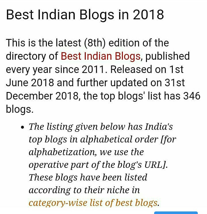 bookschharming's tweet photo. My blog https://t.co/dBF5Ghm57b is on the list of Best Indian Blogs in 2018 π
Thanks, @indiantopblogs
#blogging #socialmedia #bookblog #bestbloglist #bookscharming https://t.co/L5FToNjBgP