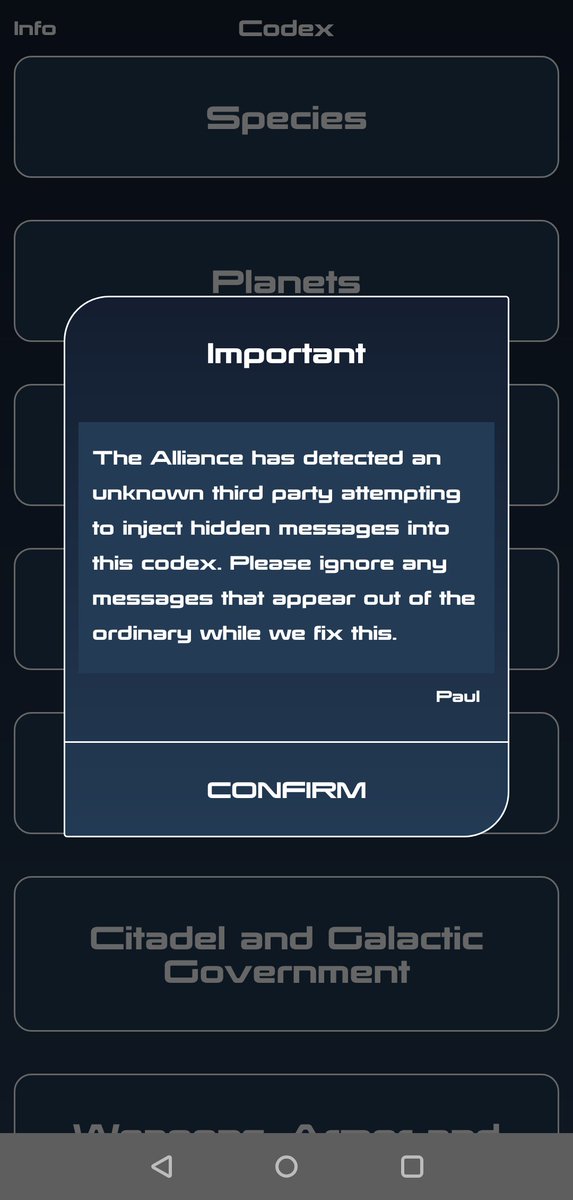 Mass Effect Codex (@codex_me) / Posts / X