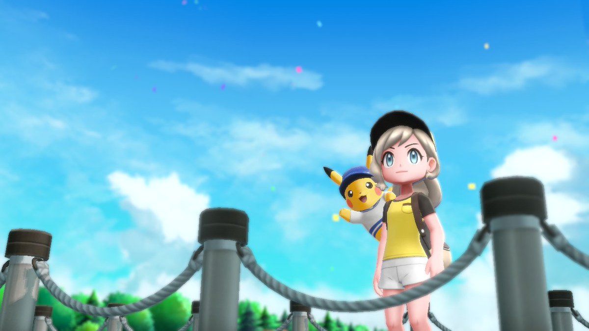 sendvulpix's tweet image. She singlehandedly cured my depression #PokemonLetsGo