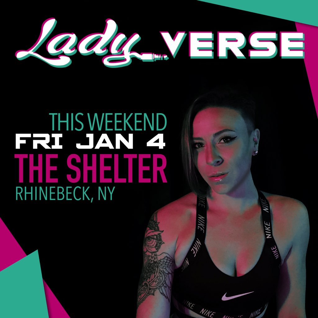 Join me THIS FRIDAY back in NY at The Shelter in Rhinebeck 🖤Lady Verse in the mix🖤 <a href="/LadyVerse/">Lady Verse</a> #dj #djlife #singer #vocalist #producer #livemusic #rapper #housemusic #techhouse #femaledj #hustle #live #grinding #djing #djs #nightlife #westcoast #eastcoast #ny #bossbitch #NY #LA