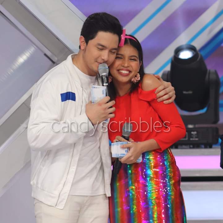 "Sana palagi kang happy kasi happy ako pag happy ka." -<a href="/mainedcm/">Maine Mendoza</a>

#ALDUB181stWeeksary 
<a href="/aldenrichards02/">Alden Richards</a>