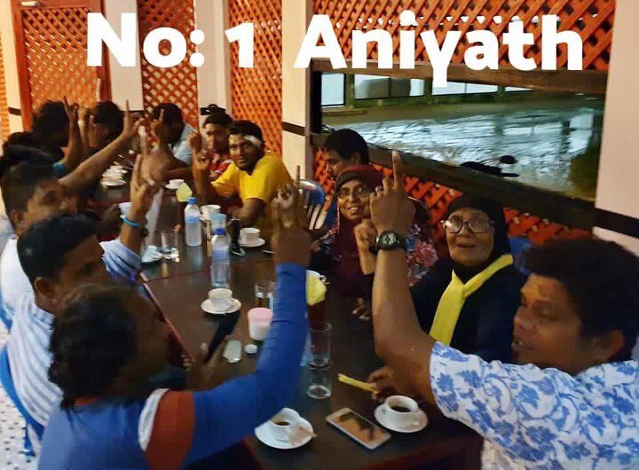 laamunaeematha's tweet photo. Majlis 2019 MDP Primary gai Maavashu Dhaairaa ah @Aaniyath 👍 https://t.co/qwNUckkveP