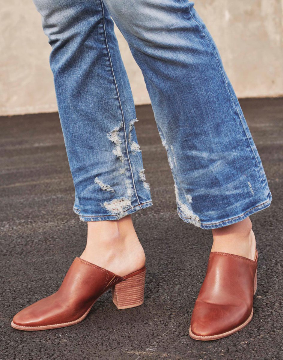 loved Harper Mules have an extra layer 