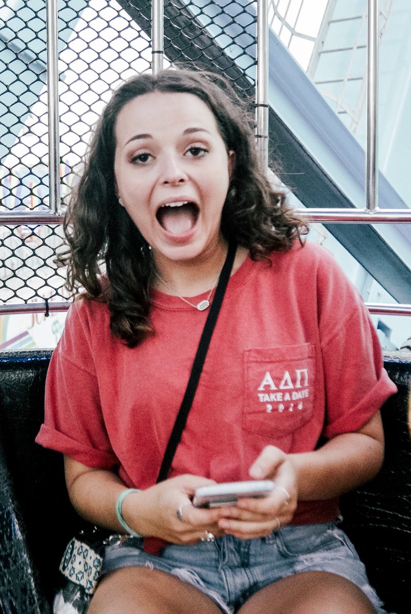 rachel_c_badger's tweet image. my face when I see AC’19 walk into the door on bid day!!💎💎💎 recruitment starts one week from today!!! can’t wait for our alphas to #gogreek #goadpi @BaylorADPi
